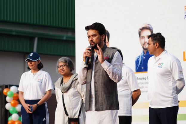 Kiren Rijiju, Anurag Singh Thakur launch Fit India Freedom Run 3.0 on Gandhi Jayanti 2 112 5