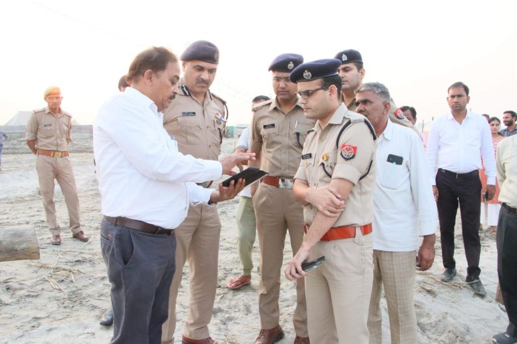 मखदूमपुर गंगा स्नान मेले : एडीजी मेरठ जोन ने तैयारियों की समीक्षा 2 111 21