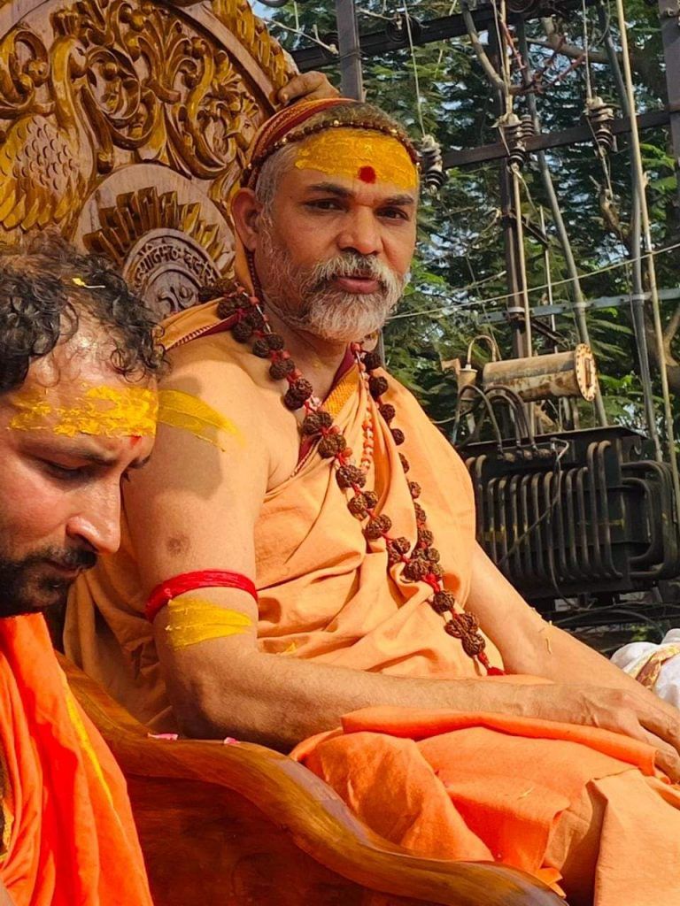 आठ को शंकराचार्य बनने के बाद पहली बार प्रयागराज आएगें शंकराचार्य अविमुक्तेश्वरानन्द सरस्वती 1 111 43