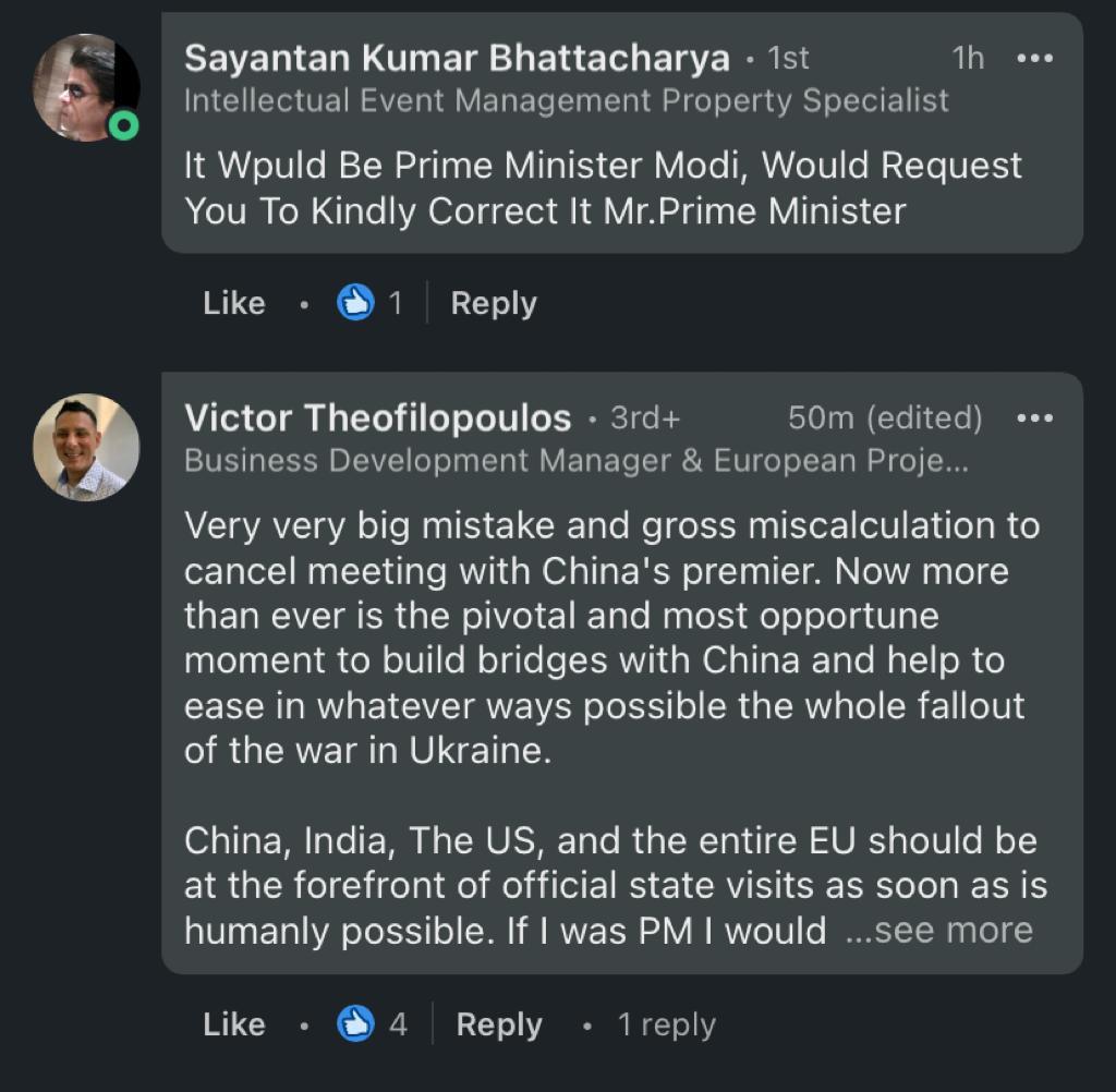 Rishi Sunak Refers To Narendra Modi 'President' In Linkedin post Goof-up 3 111 86
