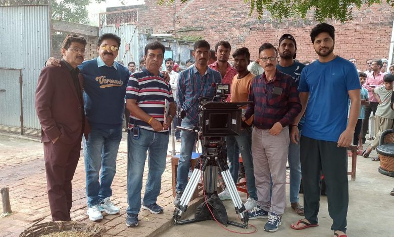 हिंदी फीचर फिल्म : "प्यार की पॉलिसी" मुहूर्त मवाना रोड पर सदरपुर गांव रामराज में हुआ 1 112 14