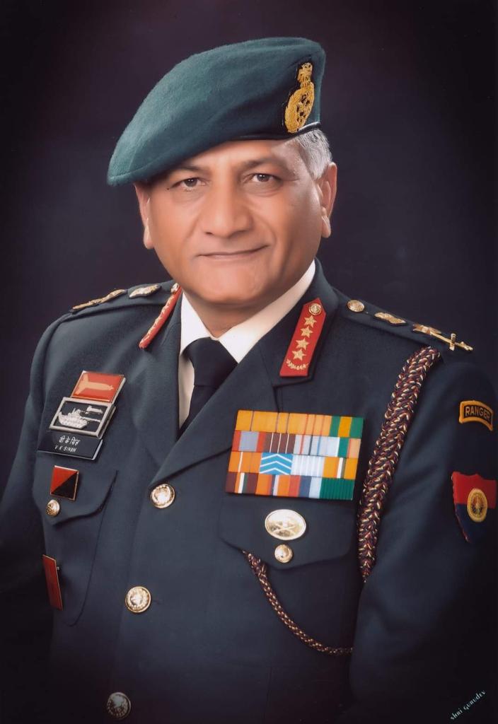 शख्सियत - मॉं भारती की सेवा के लिए समर्पित जांबाज योद्धा 'जनरल वीके सिंह' 1 111 1