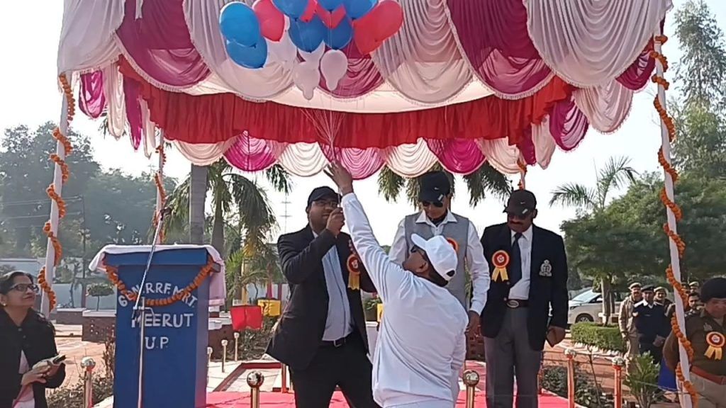 जिलाधिकारी ने किया 23वी अंतर वाहिनी पश्चिमी जोन क्रिकेट प्रतियोगिता का शुभारंम 3 113 10