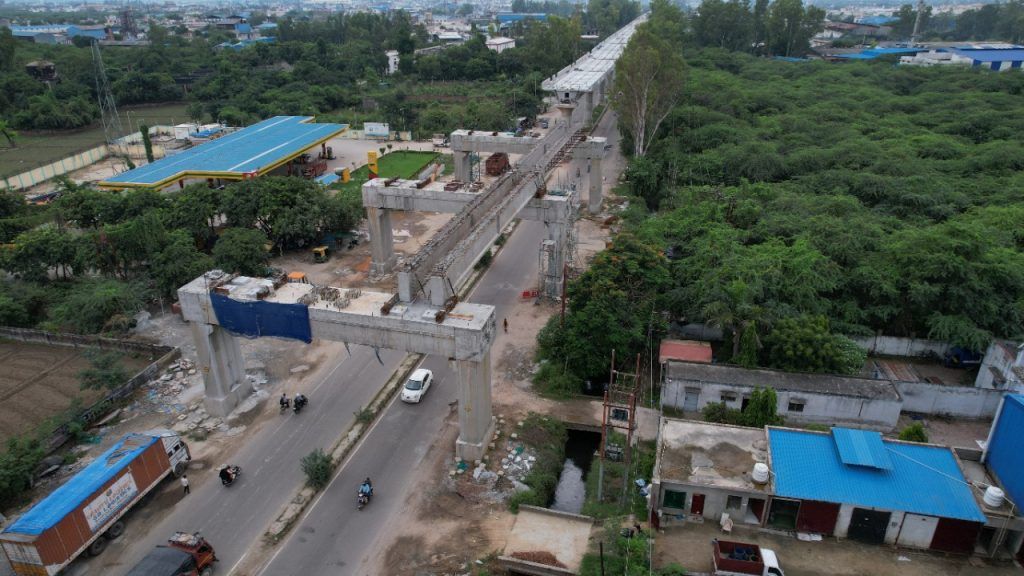 मेरठ में आरआरटीएस कॉरिडोर के भूमिगत सेक्शन के साथ एलिविटेड सेक्शन में भी निर्माण कार्य ने पकड़ी रफ्तार 4 114 26