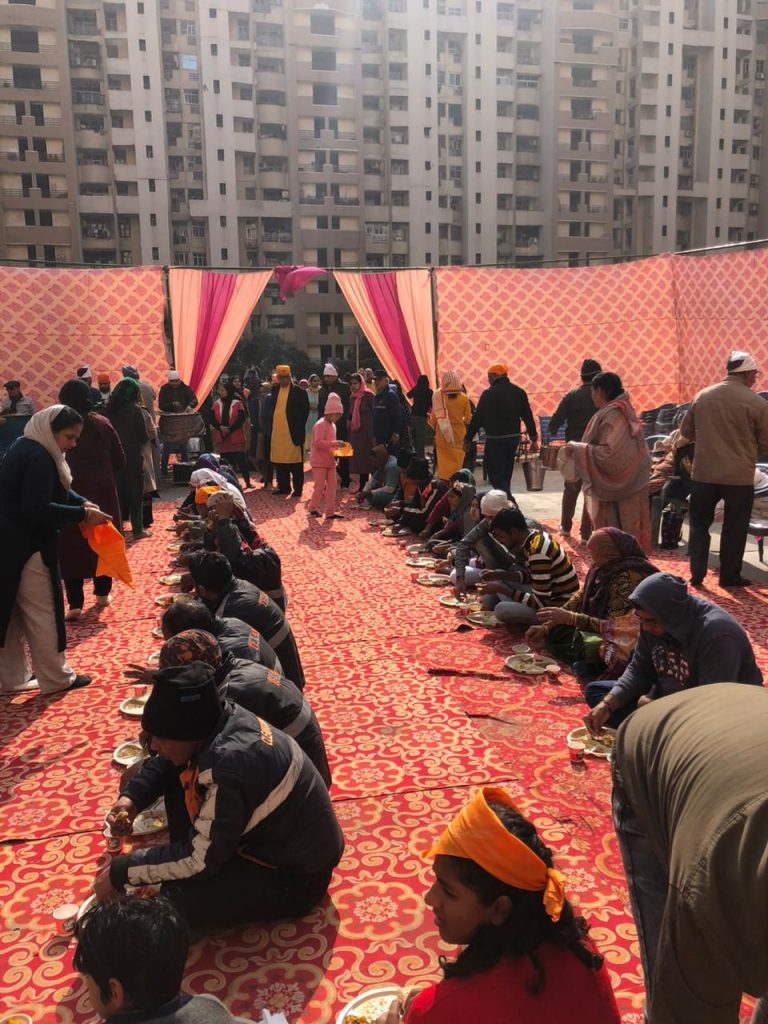 जैपुरिया सनराइज सोसाइटी में श्रद्धा के साथ मनाया गुरु गोविंद सिंह का प्रकाश पर्व 3 111 3