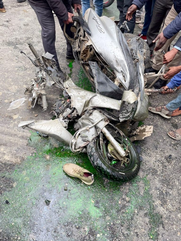 बहन के साथ शॉपिंग करने जा रही एसिडेंट में हुई मौत 17 फ़रवरी की थी शादी 1 111 89