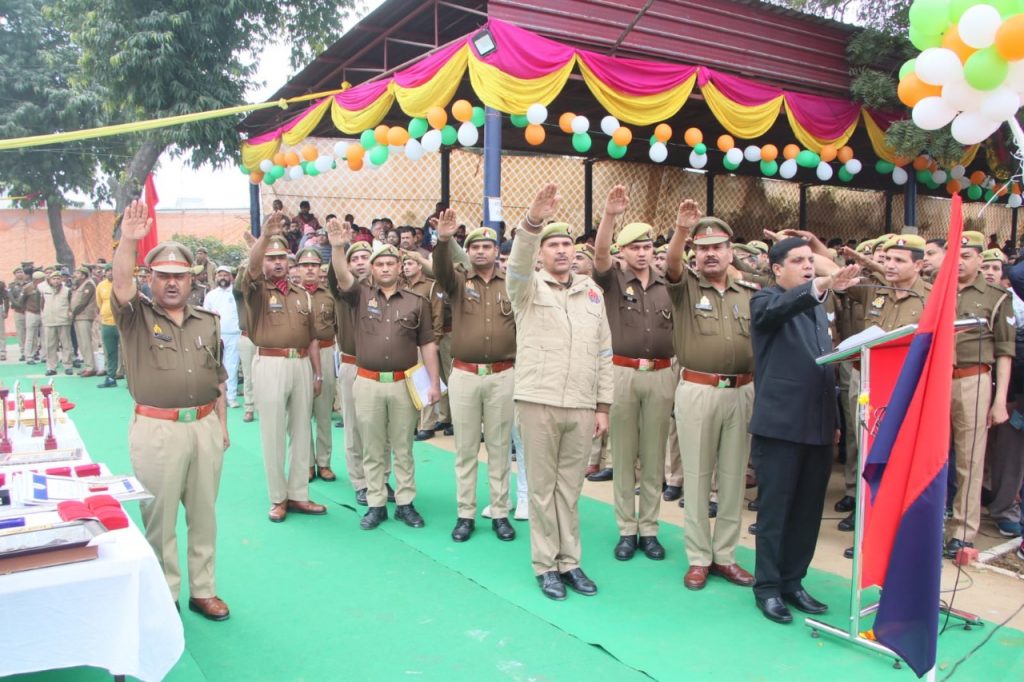 गणतंत्र दिवस समारोह-2023 ; रिज़र्व पुलिस लाइन्स, मेरठ 3 112 57