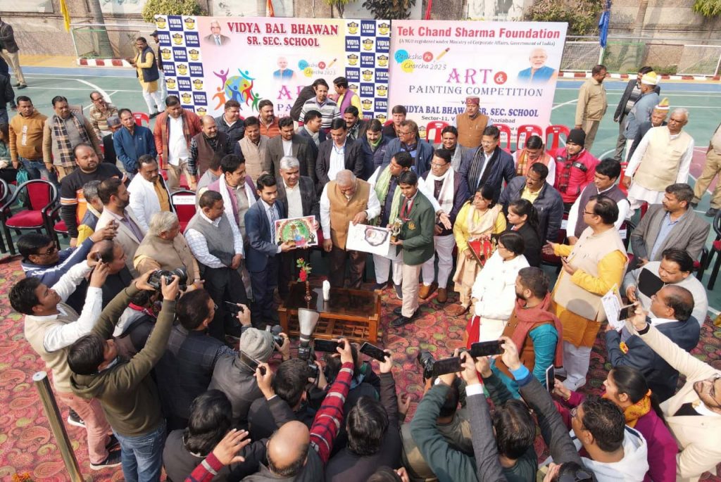 भारतीय जनता पार्टी महानगर द्वारा परीक्षा पे चर्चा ड्राइंग एवं पेंटिंग प्रतियोगिता का आयोजन 6 116 12