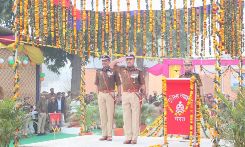 गणतंत्र दिवस समारोह-2023 ; रिज़र्व पुलिस लाइन्स, मेरठ 1 119 7