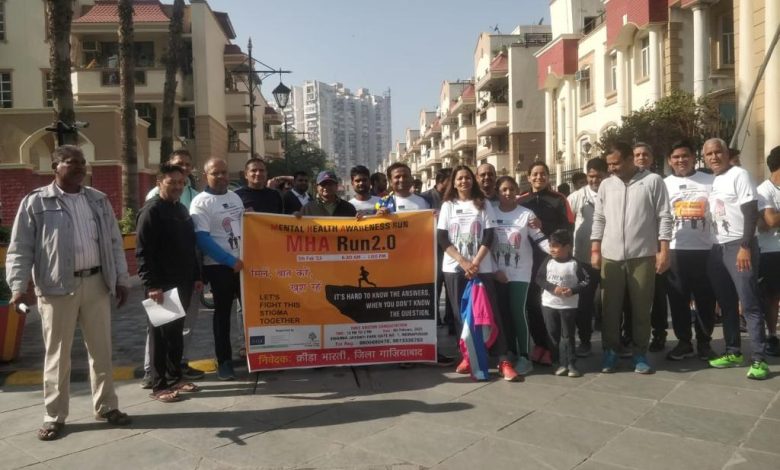 आम जनमानस में जागरूकता पैदा करने के लिए प्रसिद्ध धावक तरुण नेहरा के नेतृत्व में हुआ महा रन 2.0 (एमएचए) का आयोजन 1 111 17