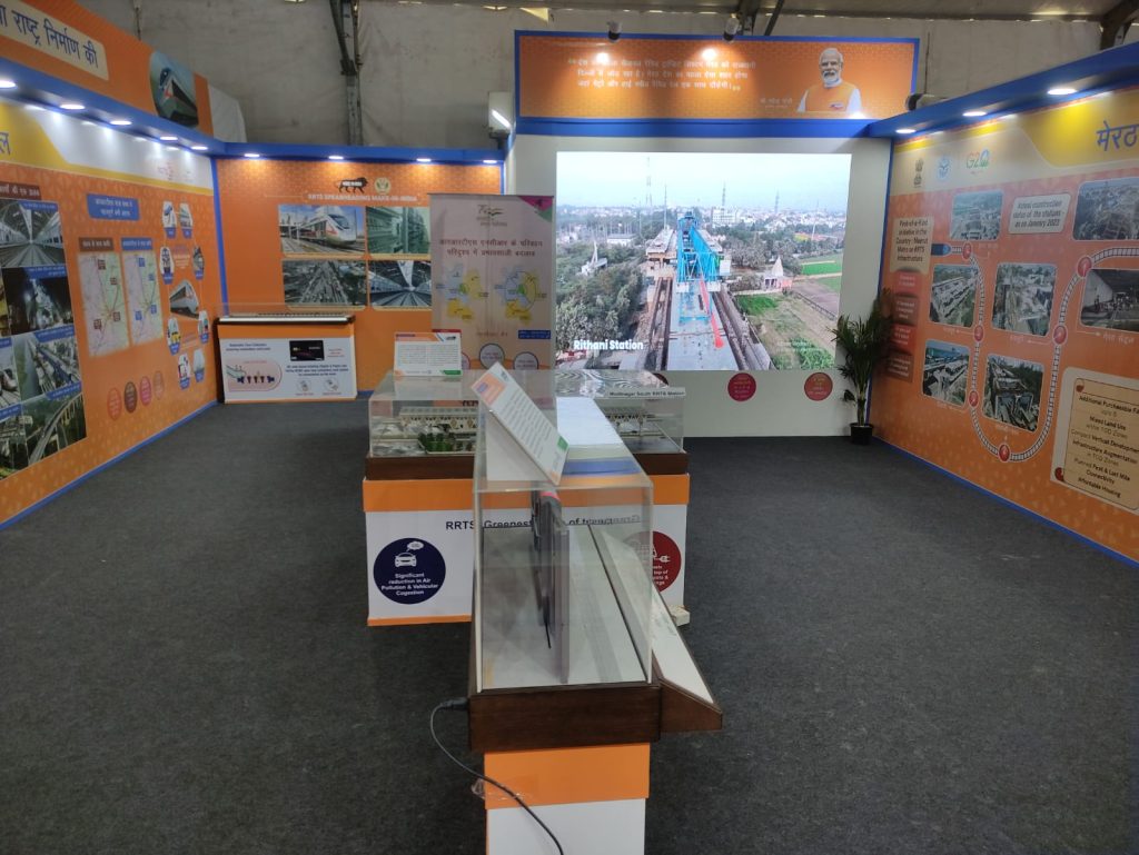 पश्चिमी उत्तर प्रदेश की विकास यात्रा का माध्यम होगा आरआरटीएस, ग्लोबल इंवेस्टर्स समिट की प्रदर्शनी में एनसीआरटीसी ने लगाया स्टॉल 4 114 8