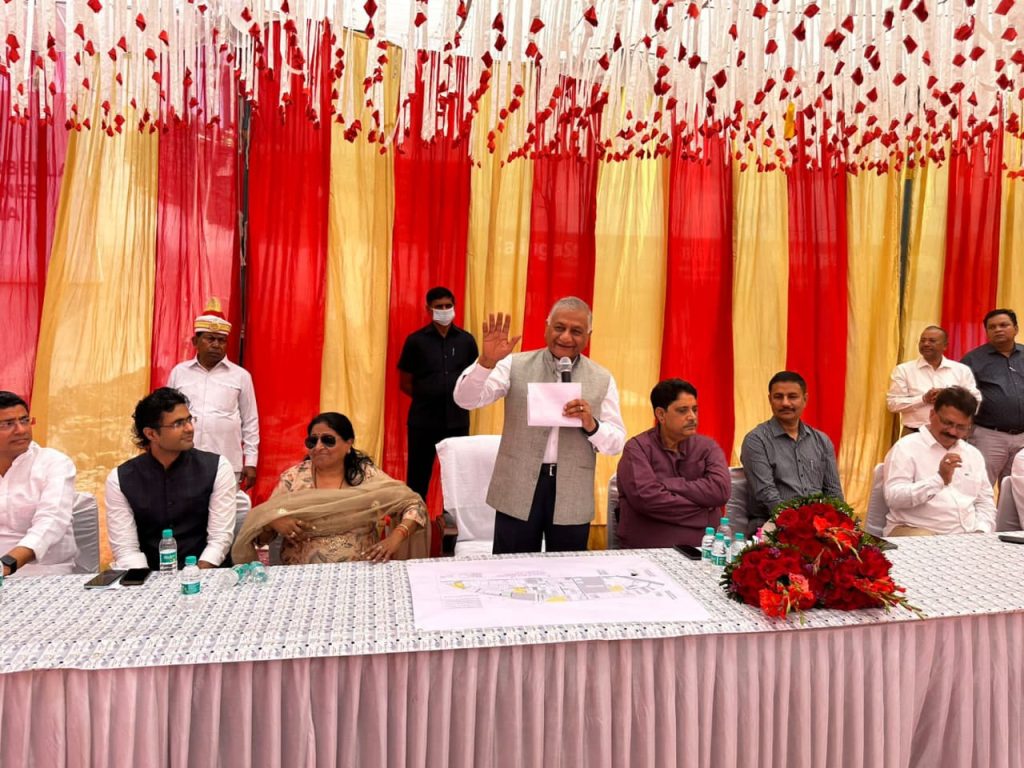 "जनरल डॉक्टर वी.के. सिंह" ने गाजियाबाद को दी विभिन्न महत्वपूर्ण विकास कार्यों की सौगात 2 112 2