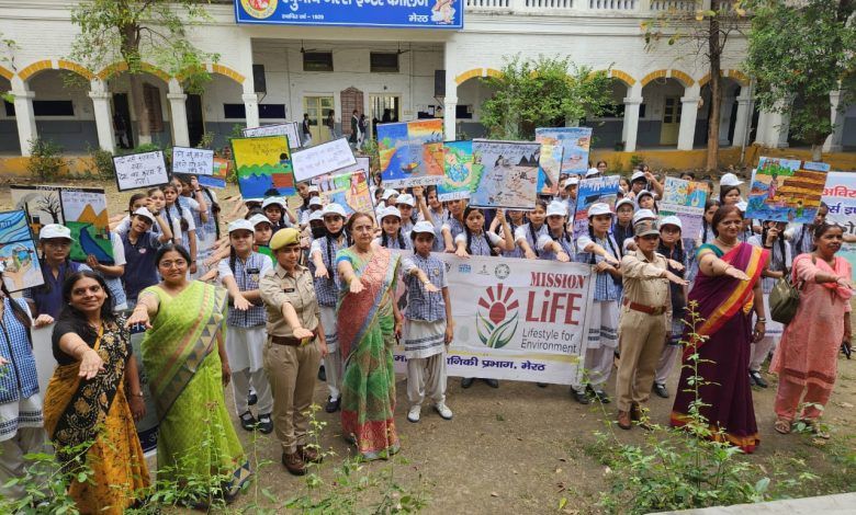 "Eco Club Organizes Public Awareness Rally under State Clean Ganga Mission in Meerut" 1 111 53
