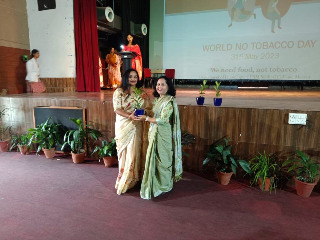 Medical College in Meerut Takes a Stand Against Tobacco: A Momentous Celebration of World No Tobacco Day 3 112 70