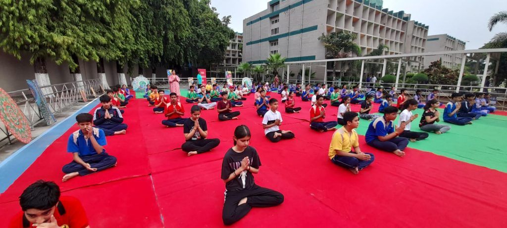 Dayawati Modi Academy Embraces International Yoga Day: Promoting Health and Well-being through Yoga 6 114 16