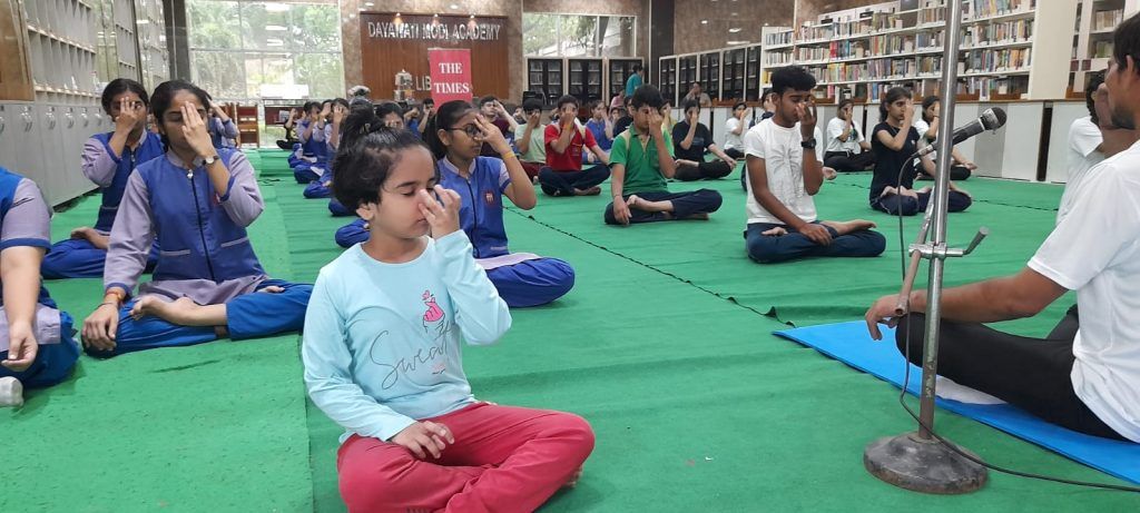 Dayawati Modi Academy Embraces International Yoga Day: Promoting Health and Well-being through Yoga 9 116 4