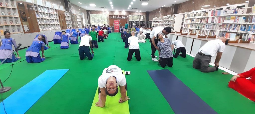 Dayawati Modi Academy Embraces International Yoga Day: Promoting Health and Well-being through Yoga 11 117 2
