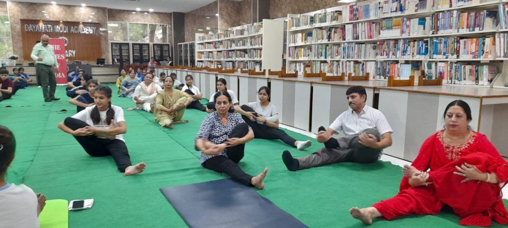 Dayawati Modi Academy Embraces International Yoga Day: Promoting Health and Well-being through Yoga 12 118 2