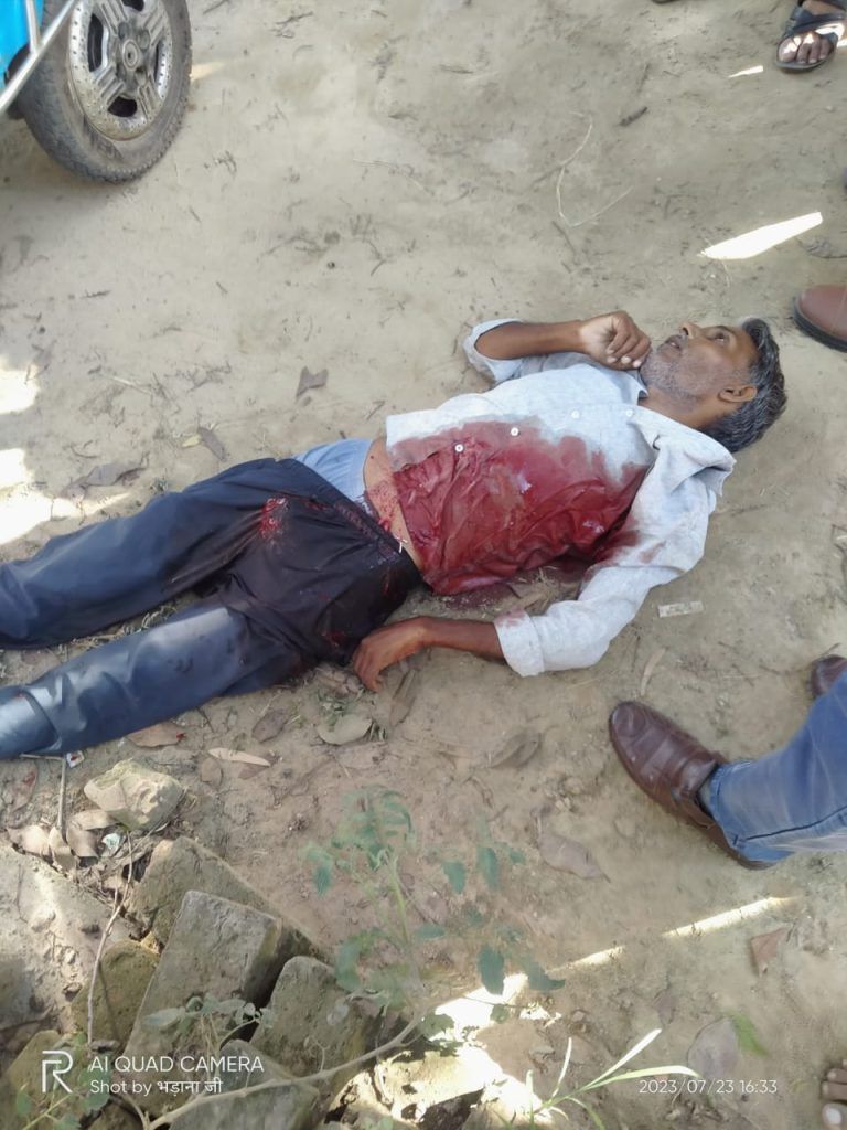 Shocking CCTV Footage Reveals Double Murder in Meerut's Hastinapur Area 3 115 16