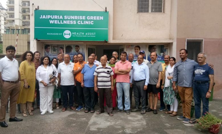सनराइज सोसाइटी इंदिरापुरम को मिला अपना वेलनेस सेंटर डॉक्टर और पेरामेडिकल स्टाफ के साथ 1 211