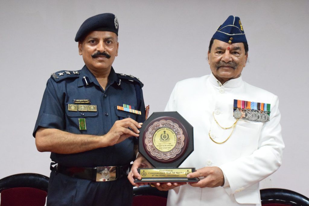 एनडीआरएफ में "मेरी माटी मेरा देश" कैंपेन के तहत "वीरों का वंदन" सम्मान समारोह का आयोजन 2 111 81