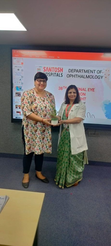 Leading the Way: Santosh Hospital Initiates First Eye Bank in Ghaziabad 2 112 95