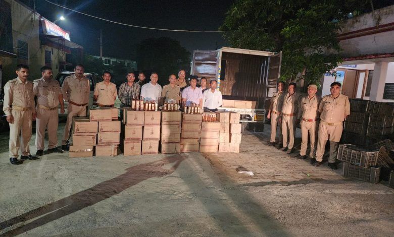 आबकारी विभाग ने जब्त की साठ लाख की अवैध शराब ; आरोपी मौके से फरार 1 111 61