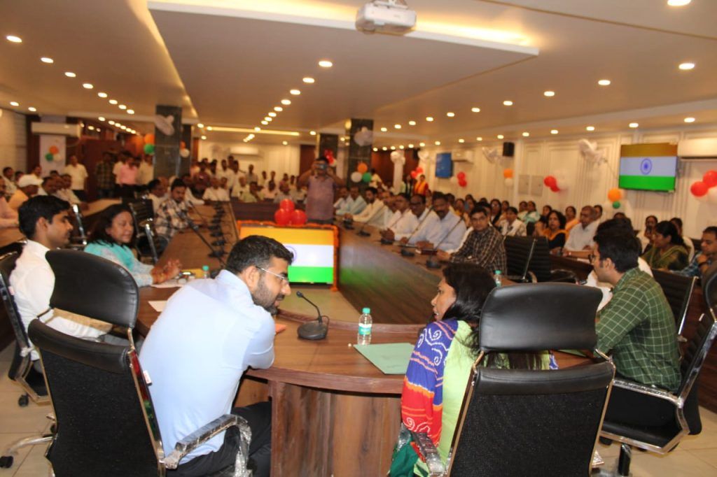 Commissioner Inaugurates Renovation Work at Development Complex Auditorium 5 114 20