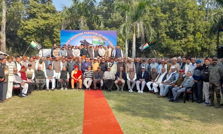 Abdul Hamid Sainik Institute Honors 40 Brave Women at Ex-Servicemen Rally in Meerut 1 111 43