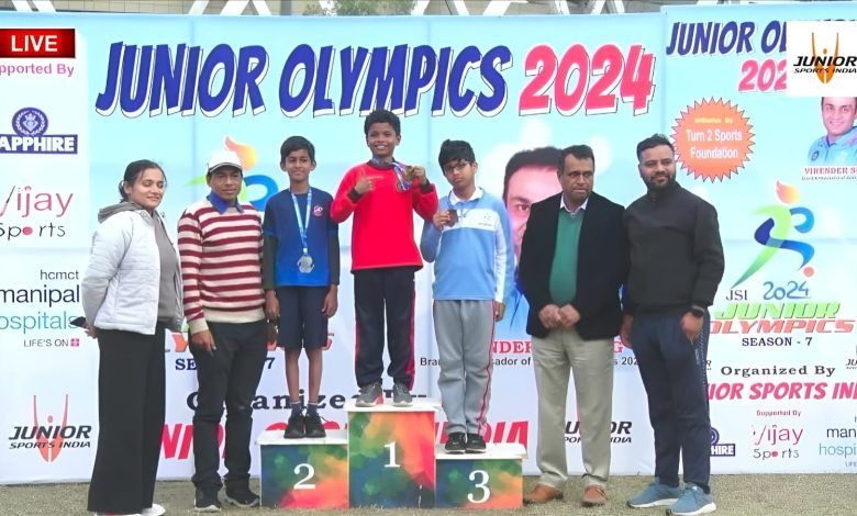 गाजियाबाद के श्रेयांश ने जूनियर ओलंपिक्स में तीसरी बार जीता स्वर्ण पदक 1 111 70