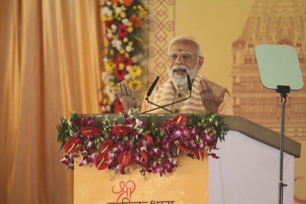 PM Modi Lays Foundation Stone for Kalki Dham Temple in Sambhal, Emphasizes Spiritual Resurgence 5 112 31