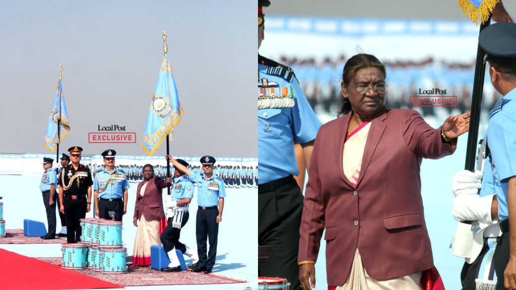 Indian Air Force Creates History: Four Units Awarded President's Standard and Colours 12 10 1