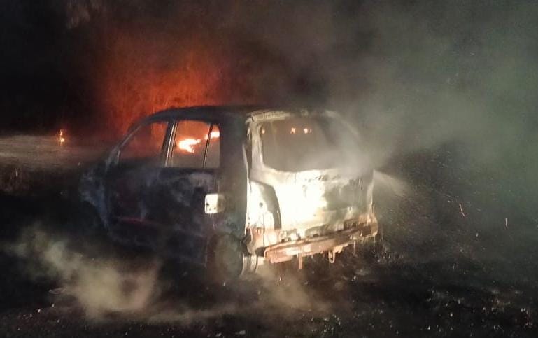 Tragic Accident in Meerut: Four Burned to Death in Car Fire - Localpostit