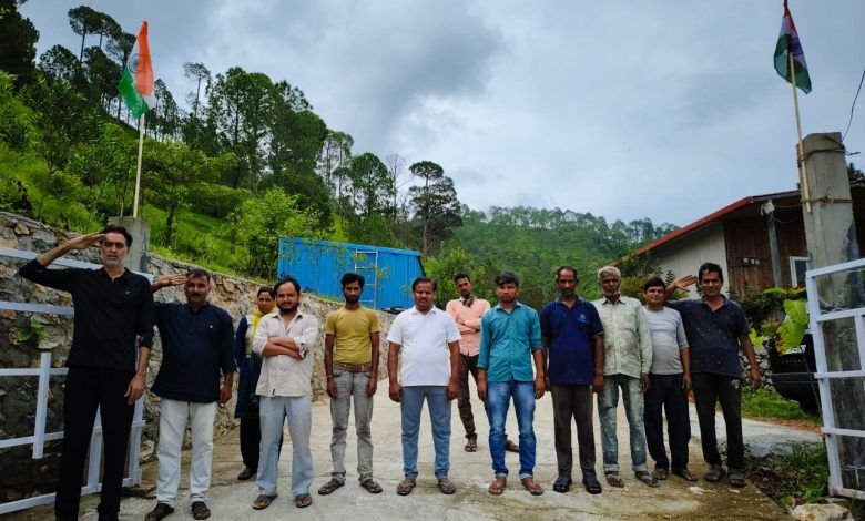 चंबा पाइन रिजॉर्ट में सिकंदर यादव ने मनाया स्वतंत्रता दिवस 1 111 52