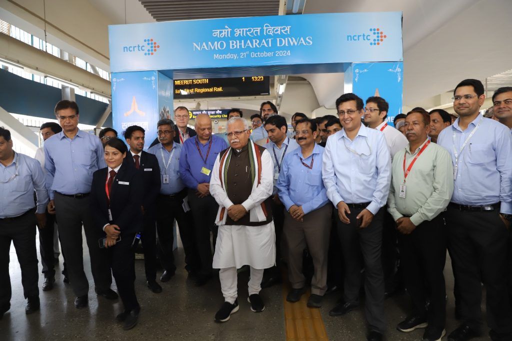नमो भारत ट्रेनों ने 40 लाख से अधिक यात्रियों को सेवा प्रदान करते हुए सफलतापूर्वक संचालन का एक वर्ष पूरा किया 4 113 16