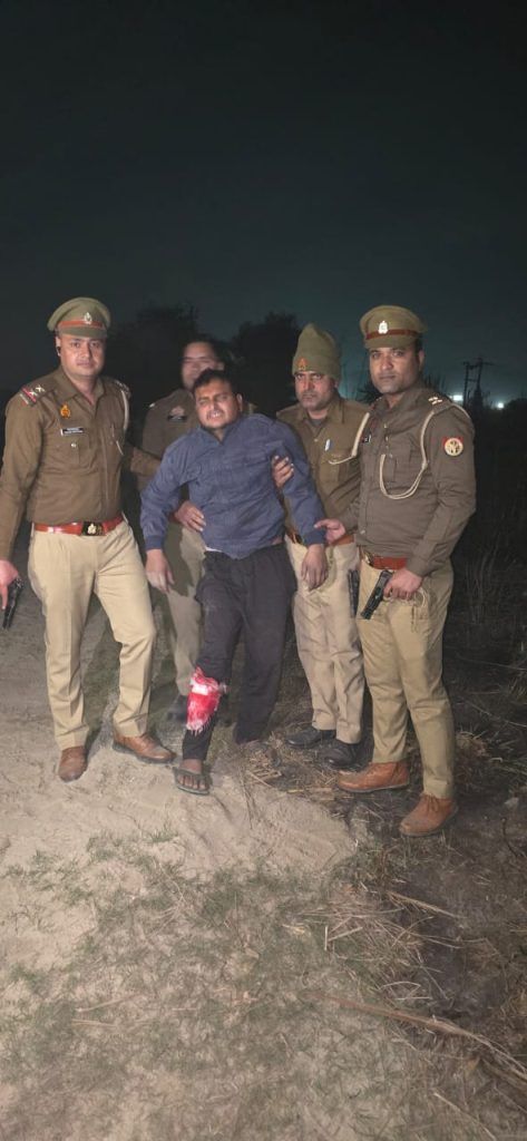 Bike-Borne Criminal Arrested After Police Encounter in Ghaziabad's Masuri Area 2 112 60