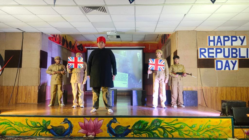 जी डी गोयनका विद्यालय में 76वां गणतंत्र दिवस हर्षोल्लास के साथ मनाया गया 3 113 30