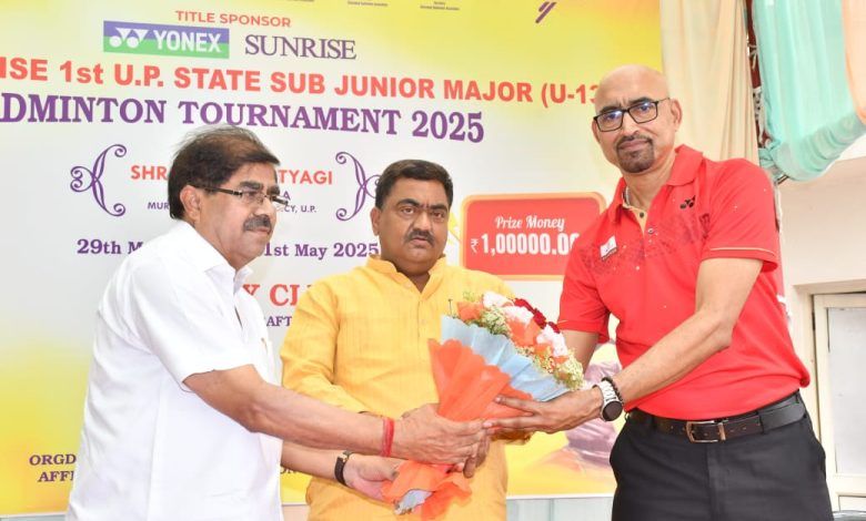 Under-13 Major State Badminton Tournament Kicks Off with Grandeur at City Club, Golf Links, Ghaziabad 1 111 106