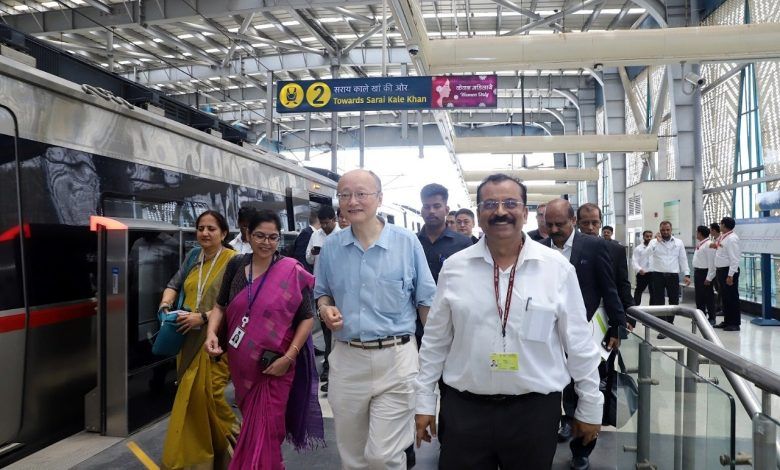 ADB President Masato Kanda Visits India's First Namo Bharat Corridor, Applauds Innovation and Inclusivity - Localpostit ADB President Masato Kanda Visits India's First Namo Bharat Corridor, Applauds Innovation and Inclusivity - Localpostit