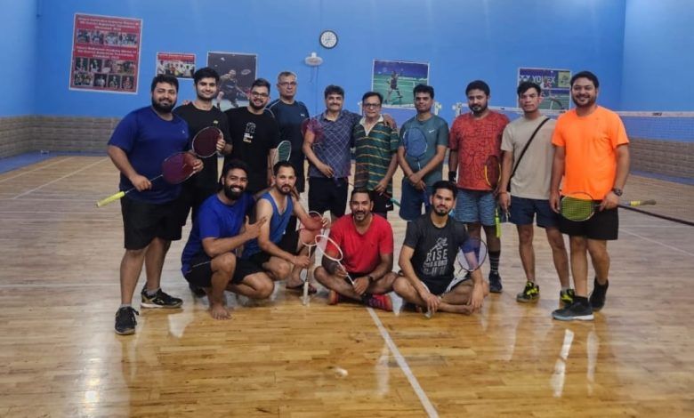 74-Year-Old SK Tyagi Steals the Show at Ghaziabad Badminton Tournament 1 111 60