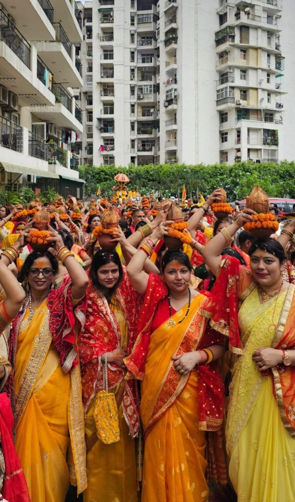 Spiritual Milestone Achieved: Grand Shri Gauri Shankar Temple Inaugurated at MCC Signature Heights 2 111 93