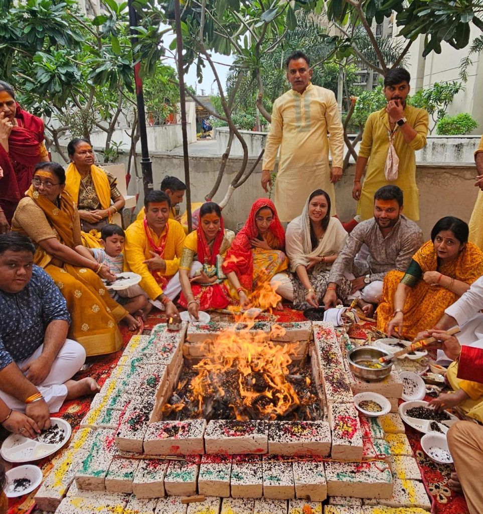 Spiritual Milestone Achieved: Grand Shri Gauri Shankar Temple Inaugurated at MCC Signature Heights 3 113 21