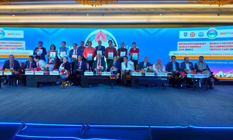 गाज़ियाबाद में वर्ल्ड कॉन्फ्रेंस ऑन कंप्रीहेंसिव क्रिटिकल केयर और ब्रोंकोपल्मोनरी वर्ल्ड कांग्रेस का हुआ भव्य समापन 1 111 9