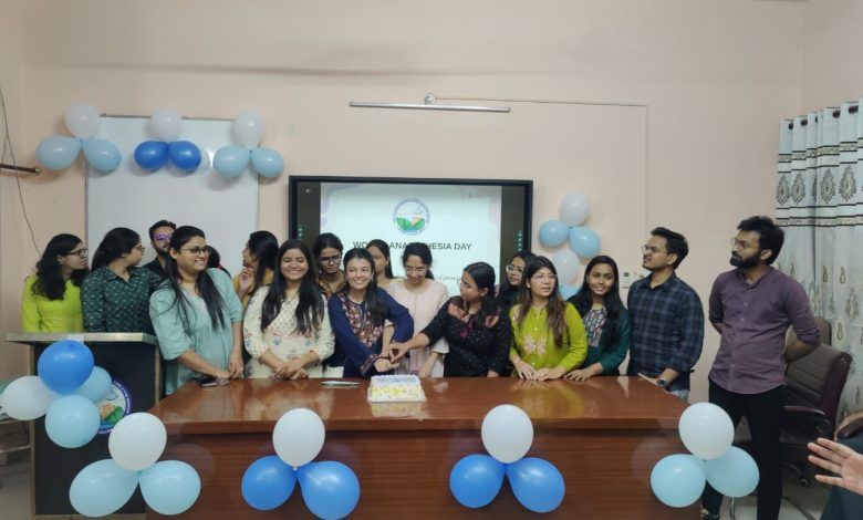 लाला लाजपत राय मेडिकल कॉलेज मेरठ में वर्ल्ड एनेस्थीसिया डे धूमधाम से मनाया गया 1 111 34