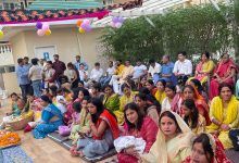 नीलाया ग्रीन सोसाइटी में श्रद्धा व उत्साह के साथ मनाया गया चैत्र छठ महापर्व 4 111 28