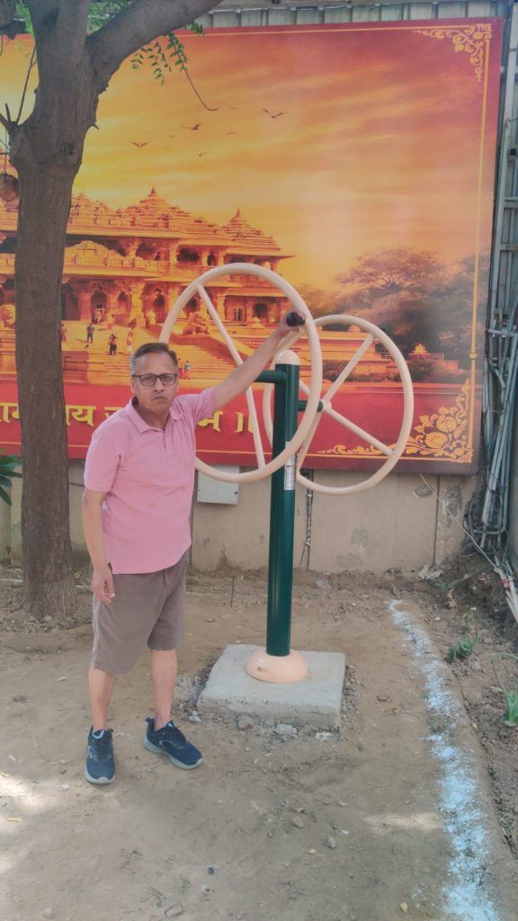 गौर कास्केड्स सोसाइटी में ओपन जिम का उद्घाटन, मंत्री सुनील शर्मा ने किया लोकार्पण 6 511 12