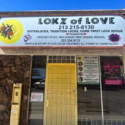 Natural Care Specialist Lokz of Love Hair Salon in Los Angeles CA
