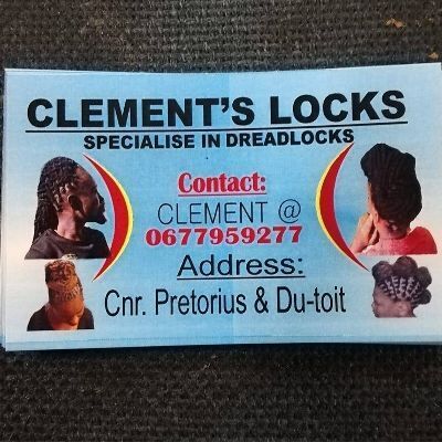 Professional Clement's Dreadlocks in Johannesburg GP