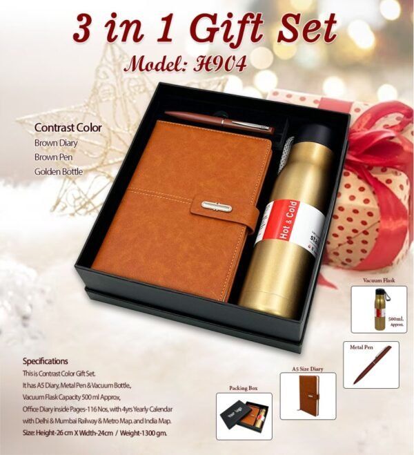 3 In 1 Gift Set with Bottle