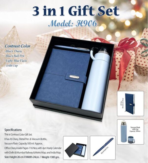 3 In 1 Gift Set with Bottle